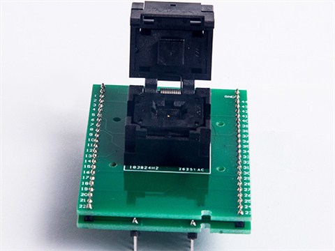 QFN44 programming socket