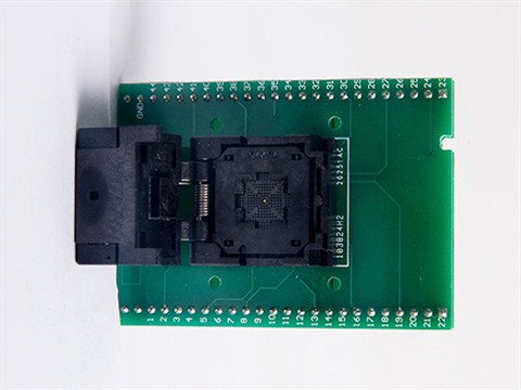 QFN44 programming socket
