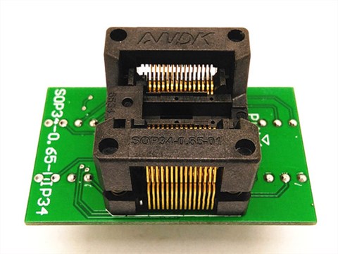 SSOP24(34)-0.65 SSOP24 TSSOP24 to DIP24 Programming Socket