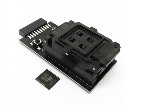 eMMC test Socket to 20pin universal port