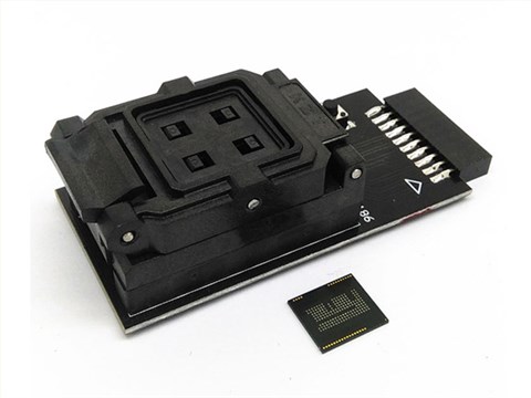 eMMC test Socket to 20pin universal port