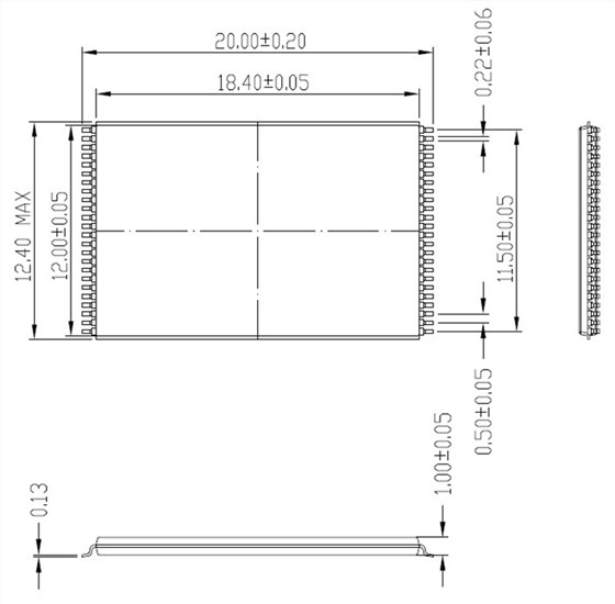 Open Top Programming Socket