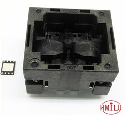 QFN8-1.27-8*6 OPEN-TOP socket