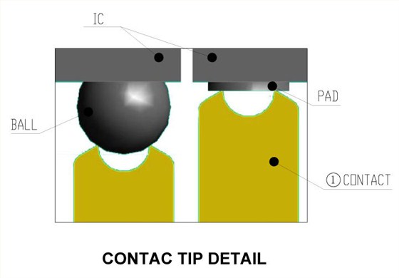 eMMC100 socket USB Tectep BGA100 tester