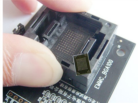 eMMC100 socket USB Tectep BGA100 tester eMMC100 socket USB Tectep BGA100 tester