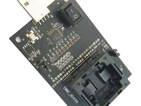 eMMC100 socket USB Tectep BGA100 tester eMMC100 socket USB Tectep BGA100 tester