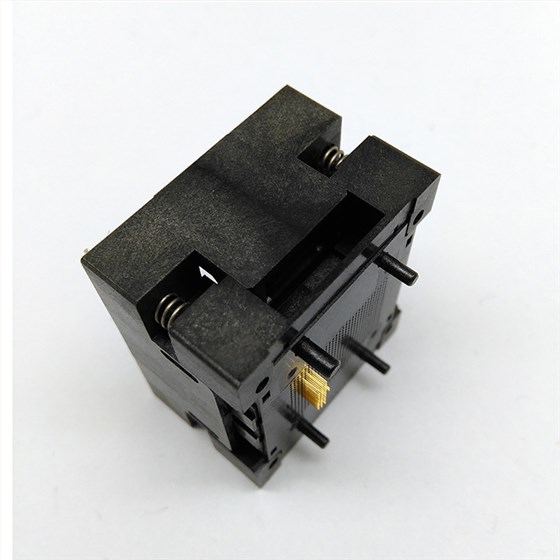 eMCP221 TOP-OPEN down press socket adapter