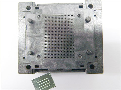 BGA100-1.0 Burn in/programmer socket