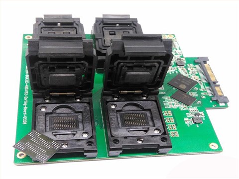 SSD NAND flash SM2256K Controller test solution for BGA152 132 8