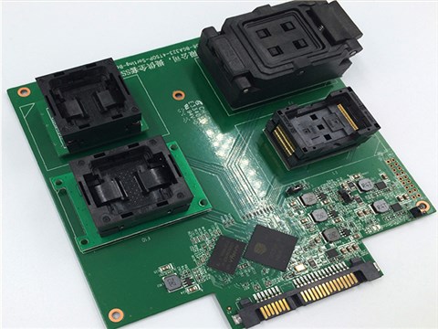 SSD NAND flash SM2256K Controller test solution for BGA152 132 1