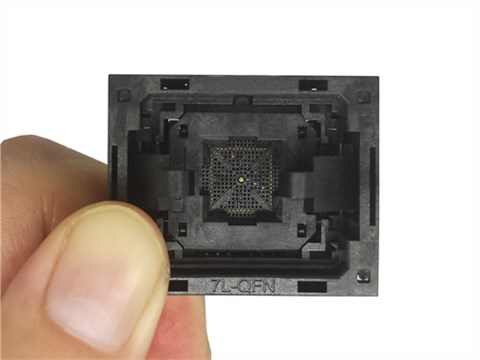 QFN52 -0.4 7*7 open top burn in socket