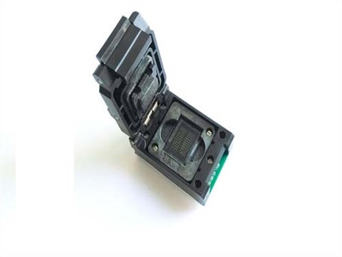 BGA132 to dip 48 clamshell socket