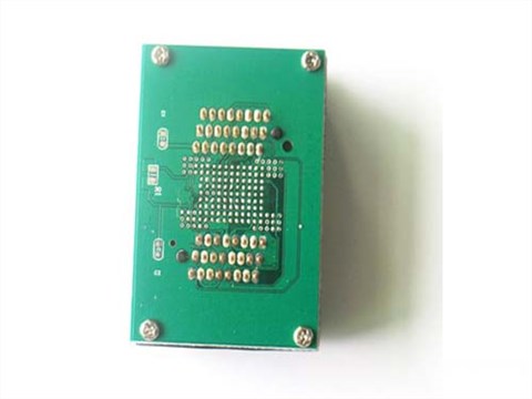 BGA132 to dip 48 clamshell socket