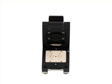 QFN36-0.4 clamshell test socket with burn in test socket