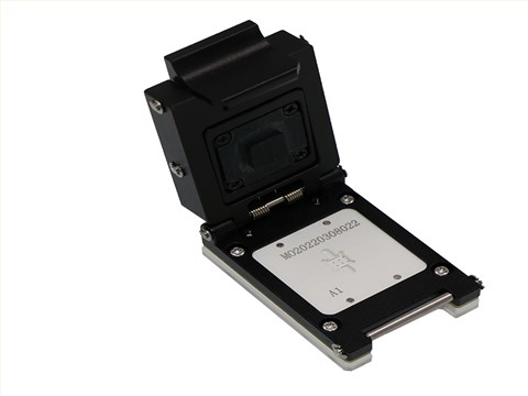 QFN16-0.5-4.15x3.65 clamshell test socket for burn in test