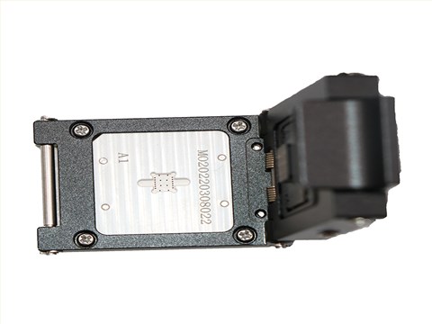 QFN16-0.5-4.15x3.65 clamshell test socket for burn in test