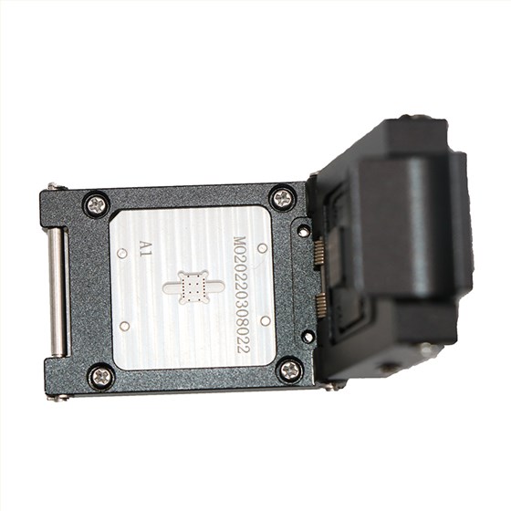 QFN16-0.5-4.15x3.65 clamshell test socket for function