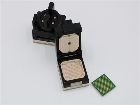 BGA323 function test socket for BGA package IC test CPU AMU test