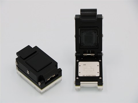 LGA66-0.35-10.6*3.6 test socket for csp type IC test