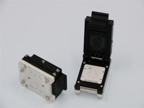 LGA66-0.35-10.6*3.6 test socket for csp type IC test