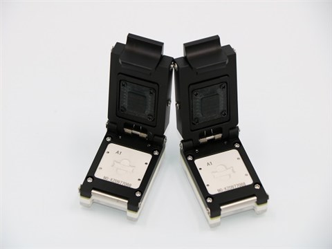 LGA66-0.35-10.6*3.6 test socket for csp type IC test