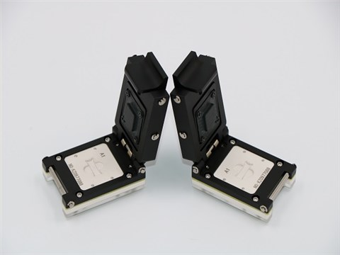 LGA66-0.35-10.6*3.6 test socket for csp type IC test