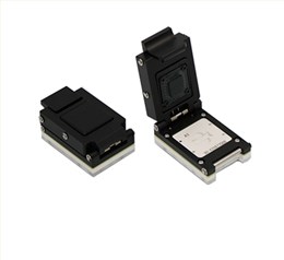 LGA66-0.35-10.6*3.6 test socket for csp type IC test