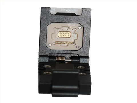 DFN8x8 HEMT socket for 1200V/30A pulse test