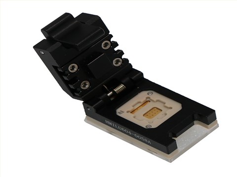 DFN8x8 HEMT socket for 1200V/30A pulse test