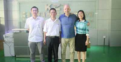 Infineon Senior Executive Speaks Highly of KZT Factory Upon Field Visit Infineon Senior Executive Speaks Highly of KZT Factory Upon Field Visit