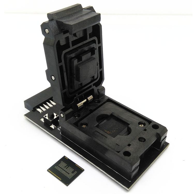 eMMC test Socket to 20pin universal port