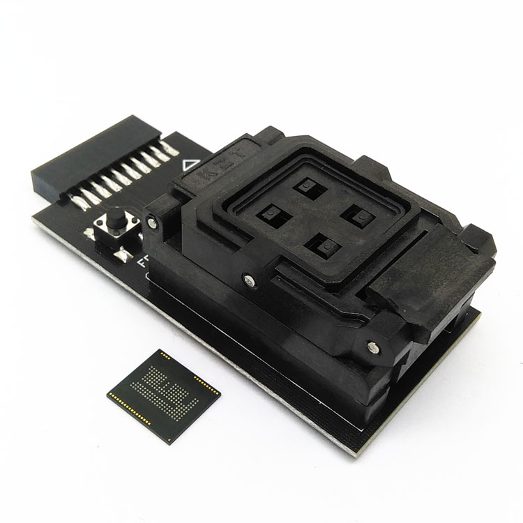 eMMC test Socket to 20pin universal port