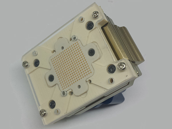 Analysis BGA256 high stable socket for IC design R&D test in Lab