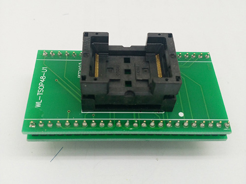 Open Top Programming Socket