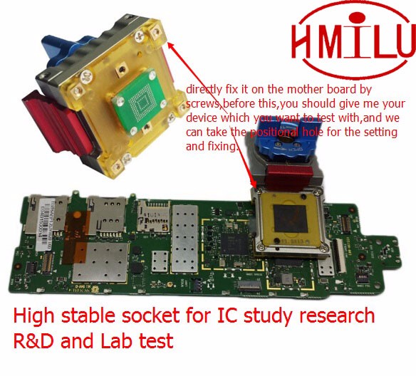 Analysis EMMC162 BGA186 high stable socket