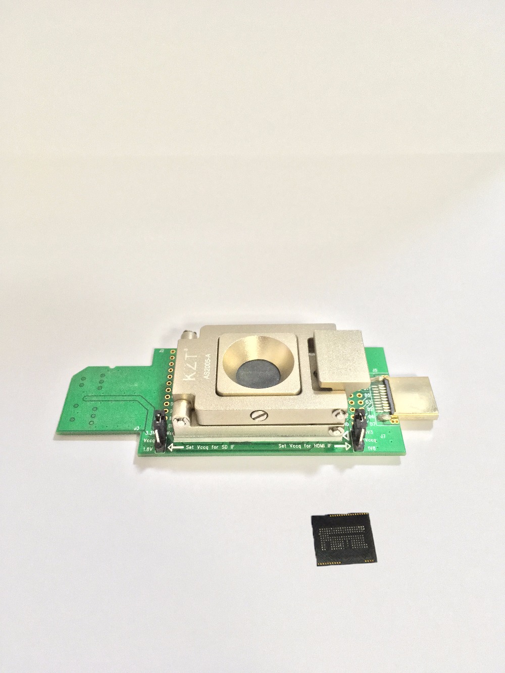 SD interface reader for eMCP162/BGA186 socket/adapter