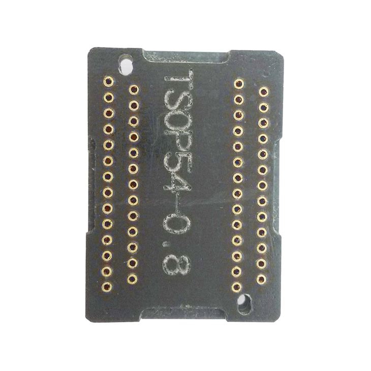 TSOP54 Pin Board TSOP54-0.8 Interposer Board Receptacle Pin Adapter Plate Burn in Socket Test Socket Plug pin