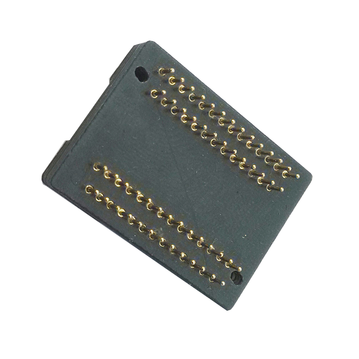 TSOP54 Pin Board TSOP54-0.8 Interposer Board Receptacle Pin Adapter Plate Burn in Socket Test Socket Plug pin