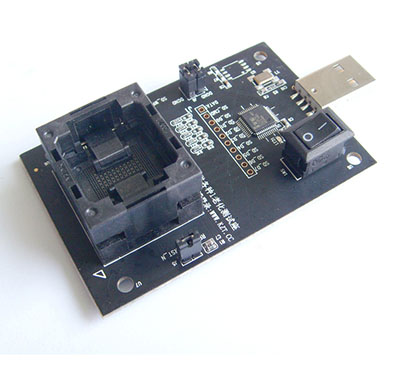 eMMC100 socket USB Tectep BGA100 tester