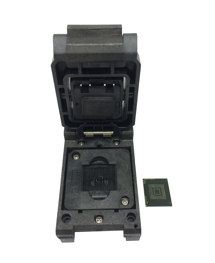 EMMC153/169 socket adapter OPEN-TOP