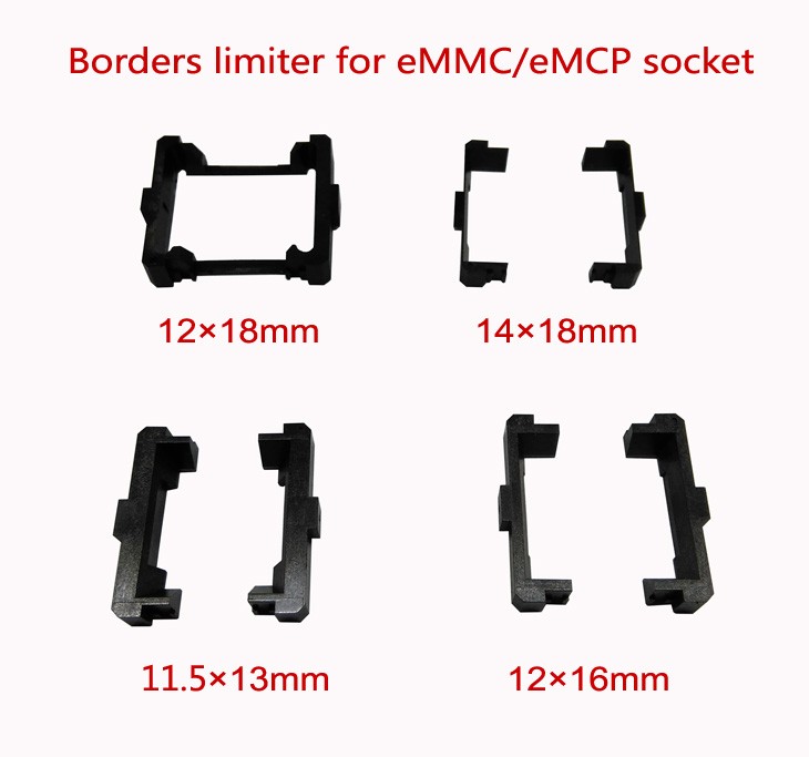 EMMC153/169 socket adapter OPEN-TOP