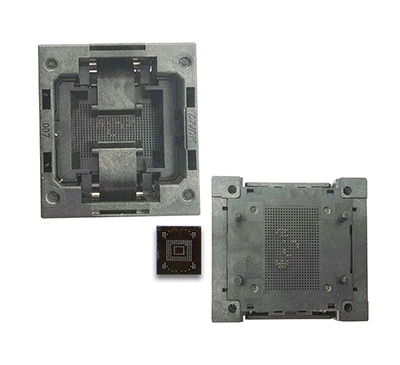 EMMC153/169 socket adapter OPEN-TOP