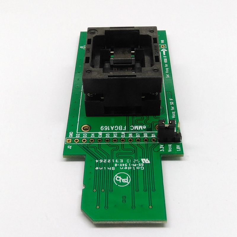 eMMC153 169 test Socket 