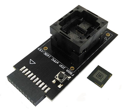 eMMC153/169 to 20pin universal port