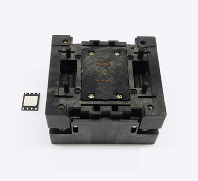 QFN8-0.5-2*3 OPEN-TOP socket for Machine burn in test
