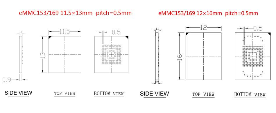 eMCP221 Test Socket with SD
