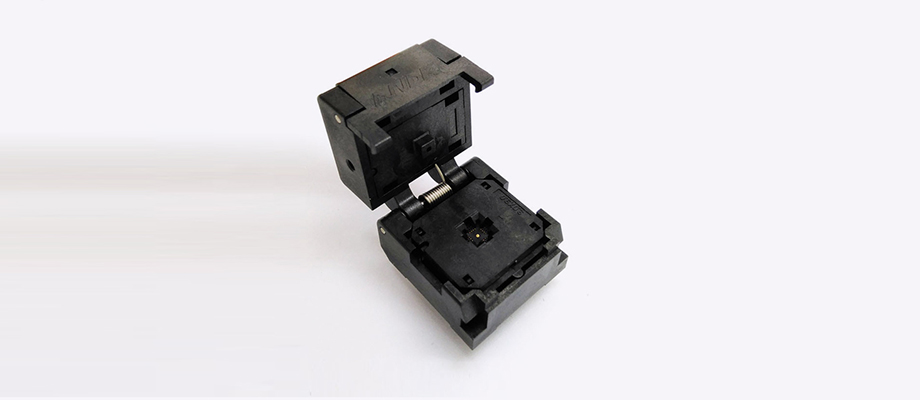 QFN16 MLF16 Burn in Socket IC Test Socket IC550-0164-005-G Pitch 0.5mm Chip Size 3*3 Flash Adapter Clamshell Programming Socket