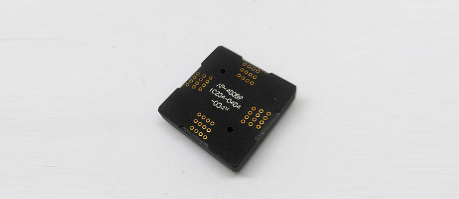 QFN48-0.5 receptacle pin board receptacle adapter board pinboard Longer usage lifetime than Stable Quality