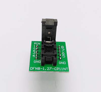 QFN8 DFN8 WSON8 Programming Socket Pogo Pin IC Test Adapter QFN8