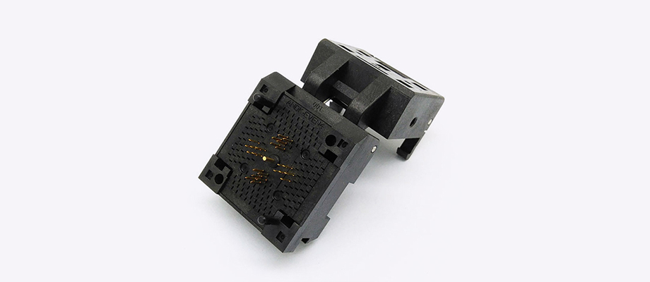 QFN24 MLF24 WLCSP24 Burn in Socket Pin Pitch 0.4mm IC Body Size 4x4mm IC549-0244-016-G Flash Test Socket Adapter